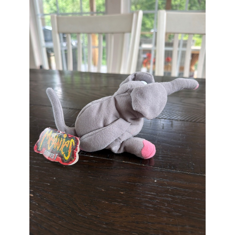 Vintage 1997 Bart The Elephart Elephant Meanies Series 1 Plush